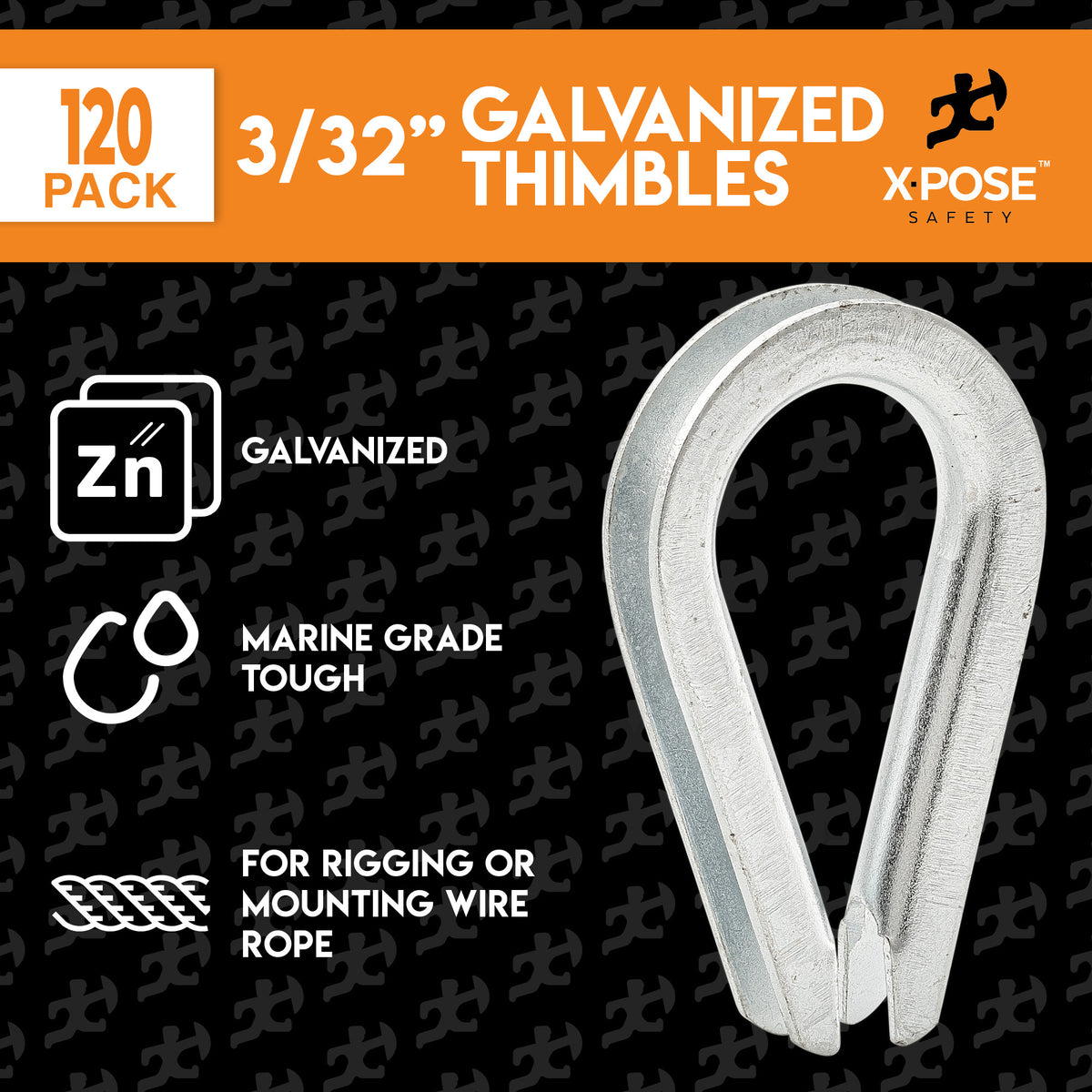 #Thickness_3/32" #Pack_120