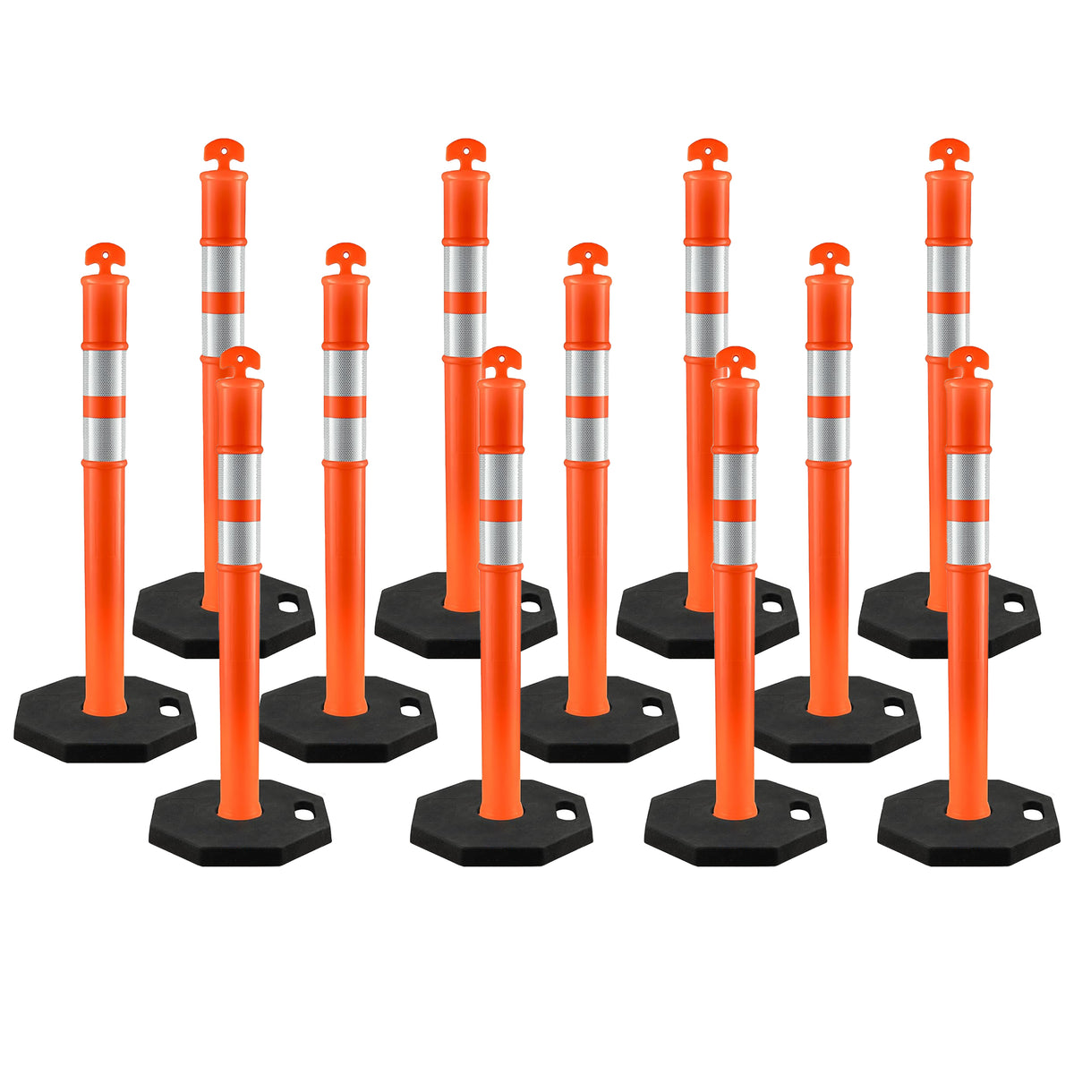 44" Delineator Post With Base