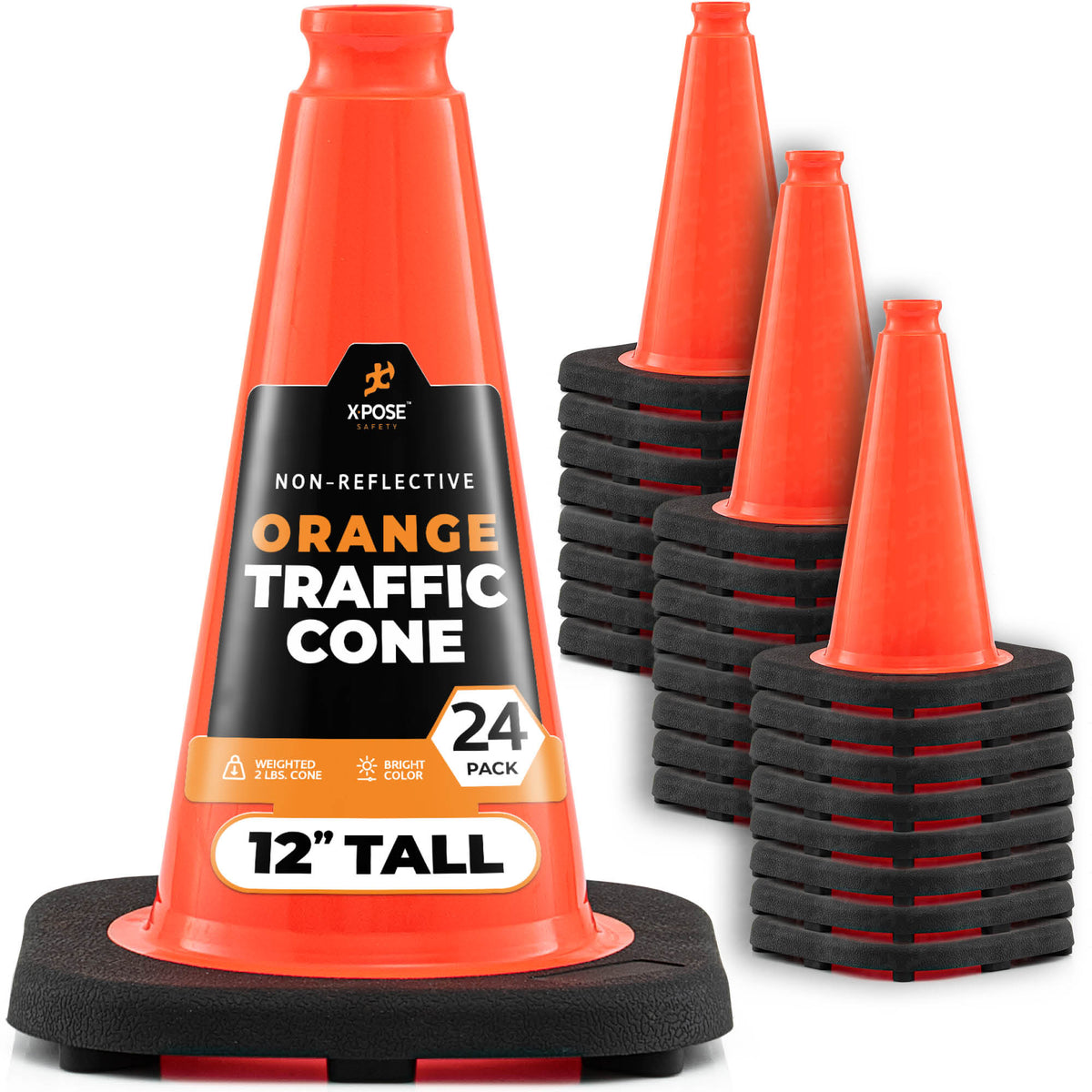 12" Orange Traffic Cone