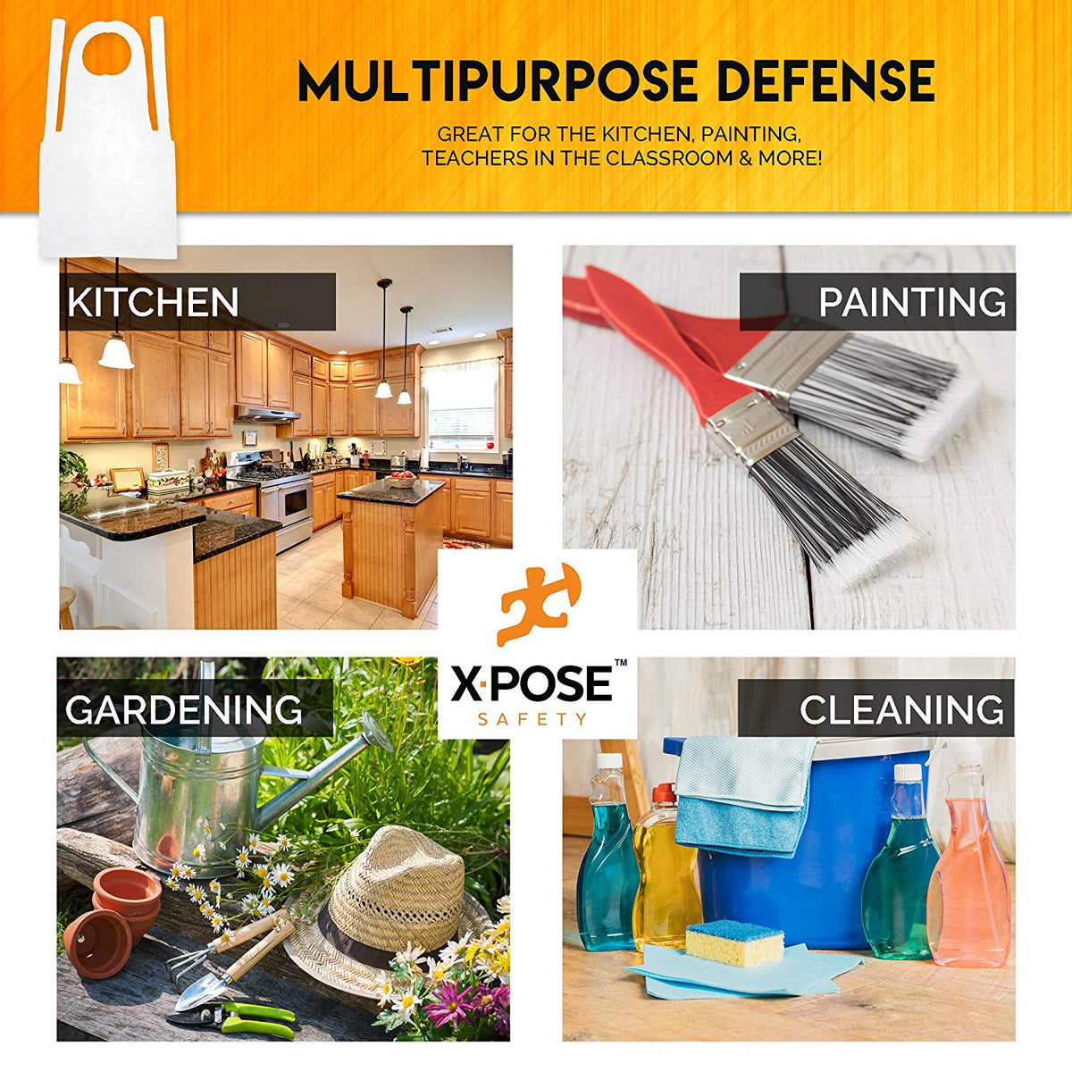 Disposable Poly Aprons