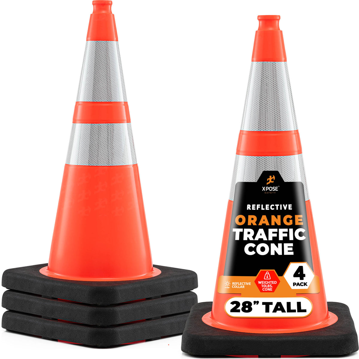 28" Orange Traffic Cone