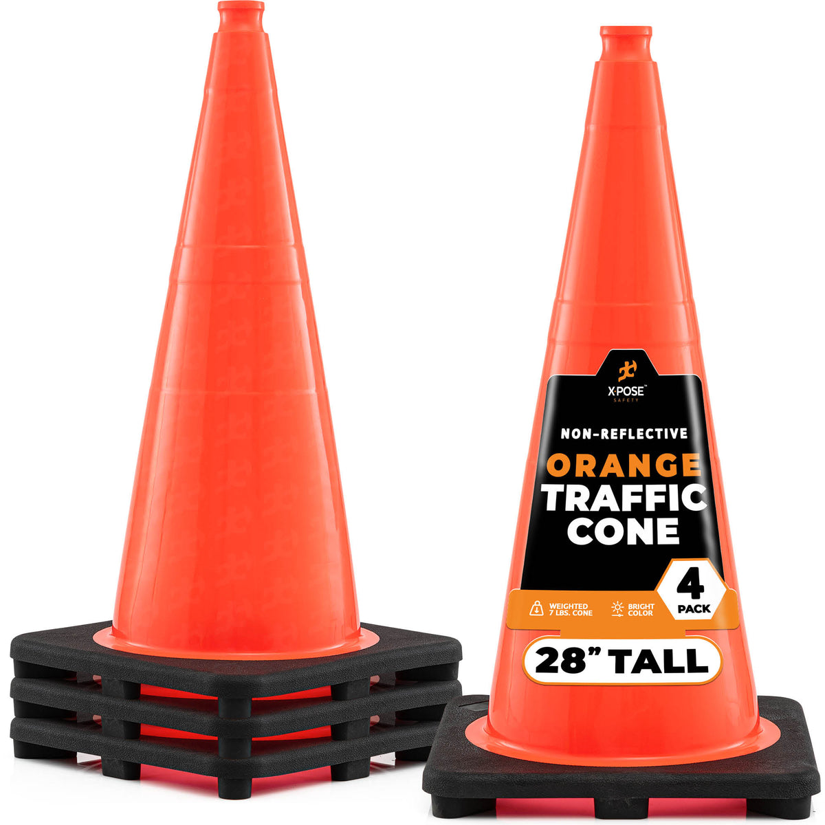 28" Orange Traffic Cone