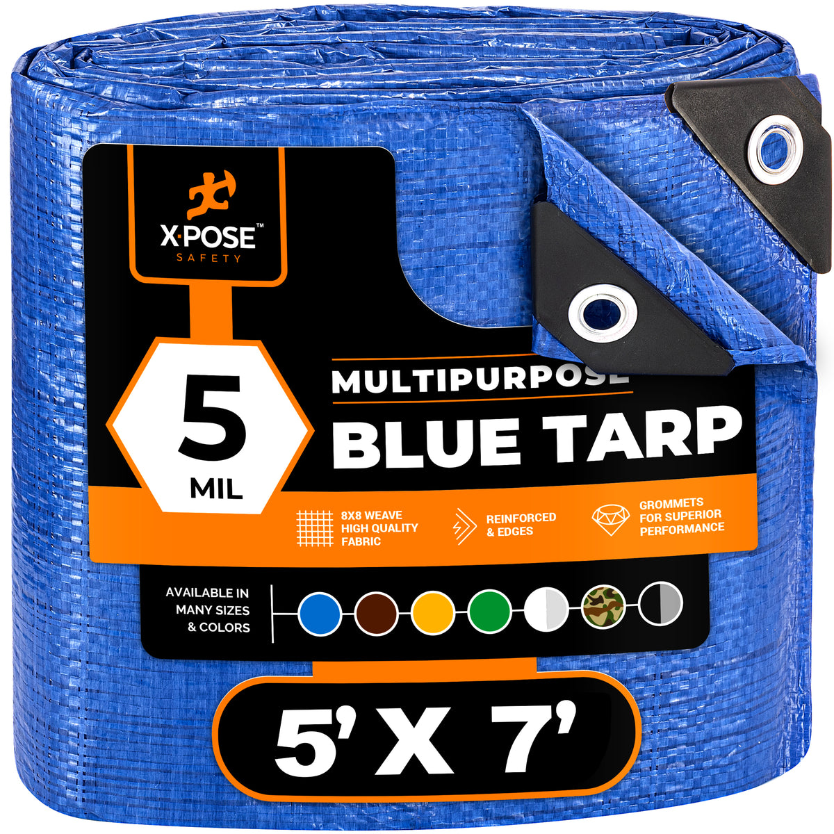 5 Mil Blue Poly Tarps