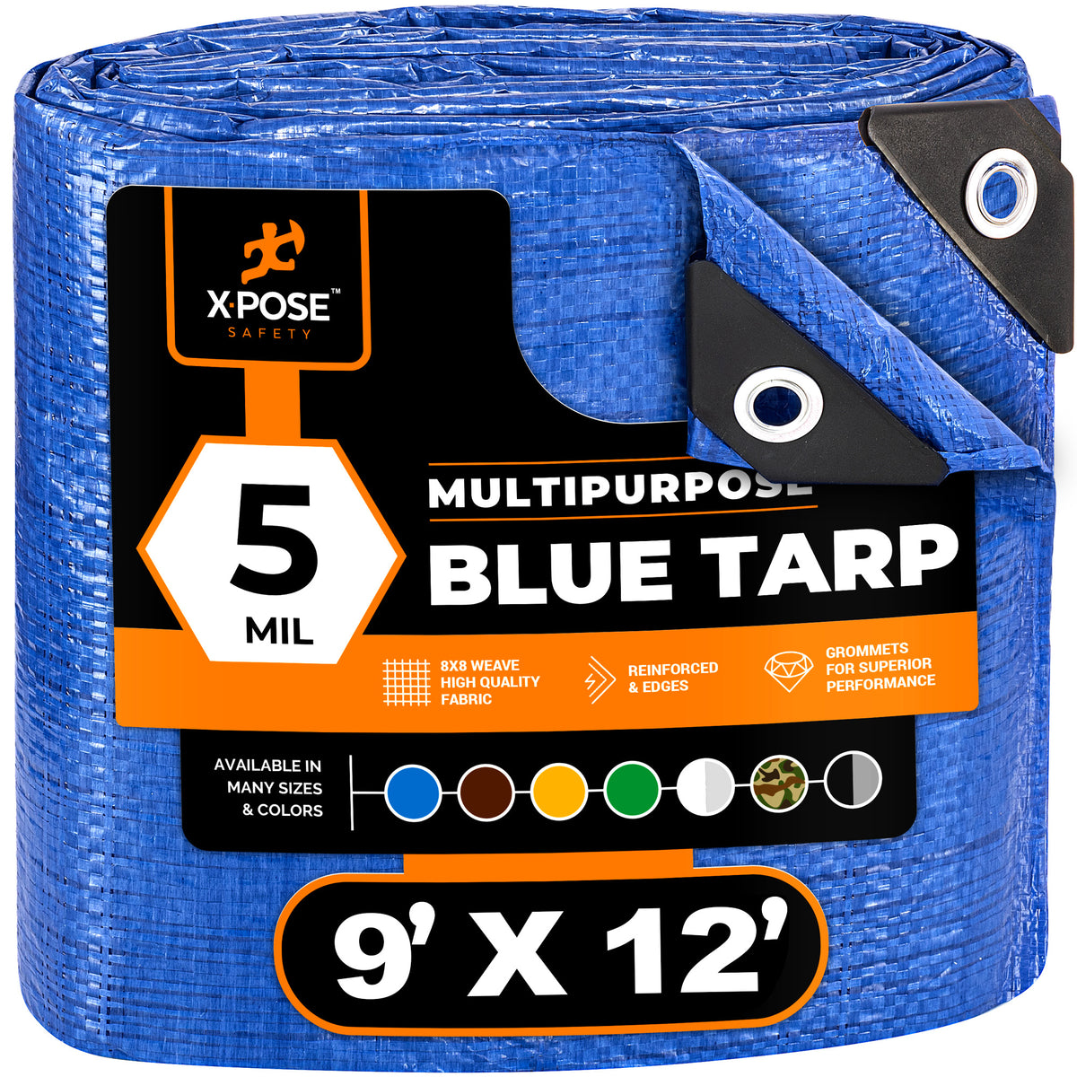 5 Mil Blue Poly Tarps