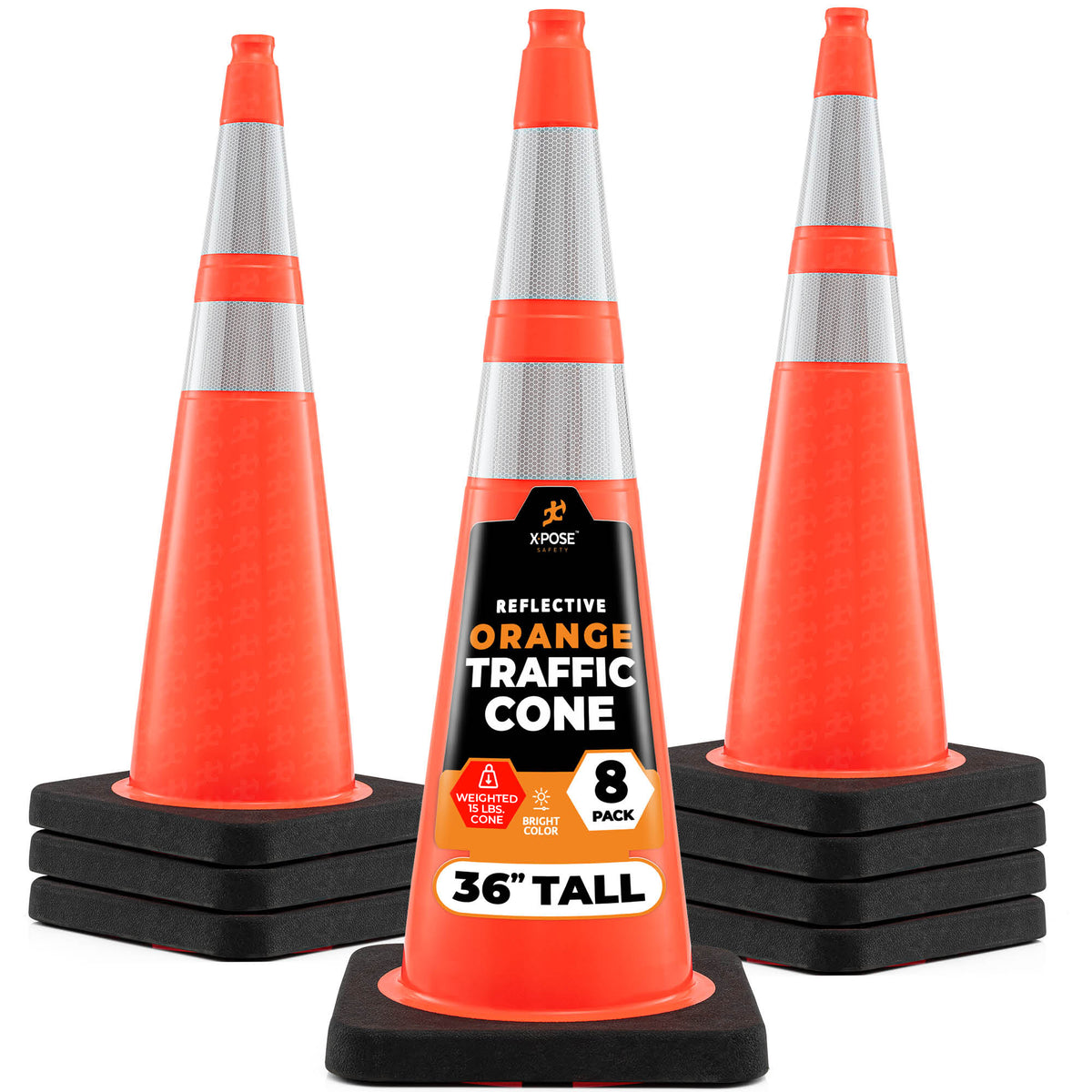 36" Orange Traffic Cone