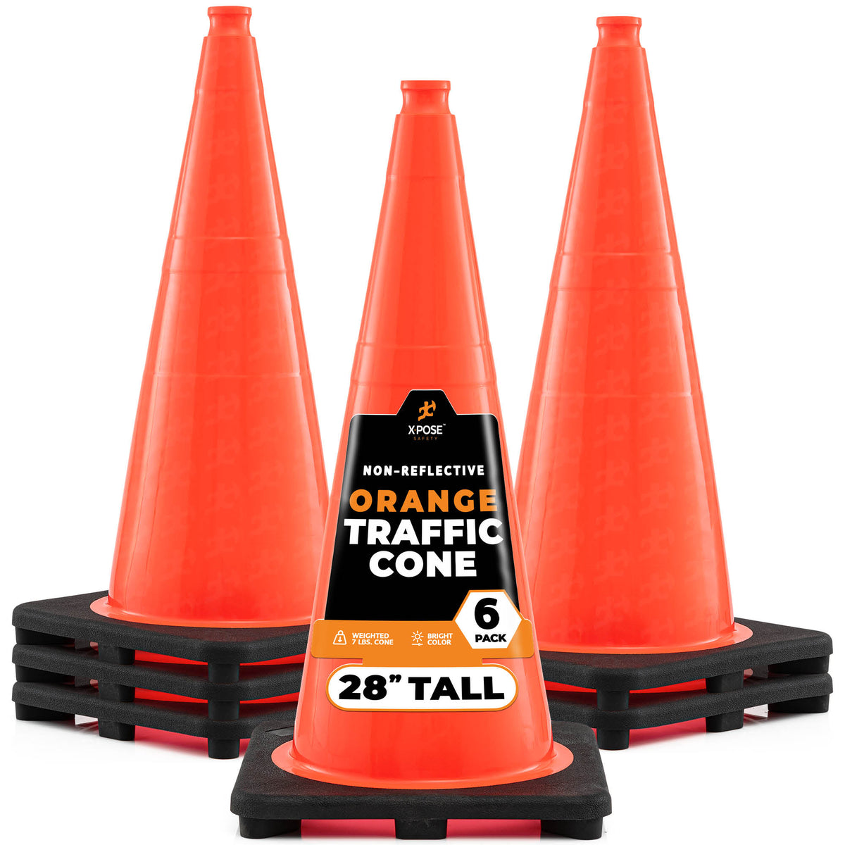 28" Orange Traffic Cone