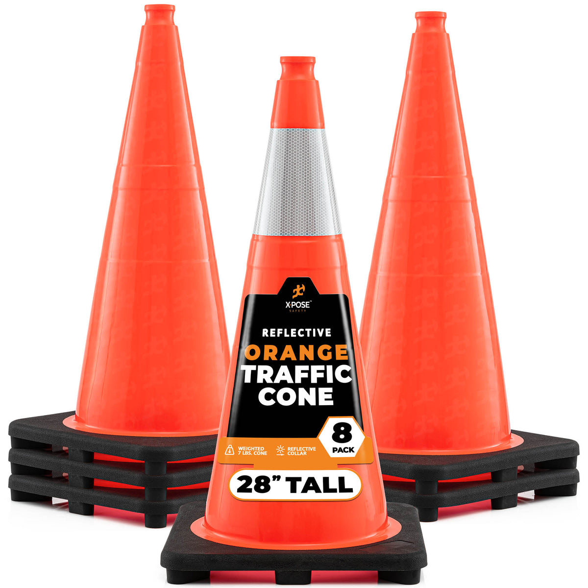 28" Orange Traffic Cone