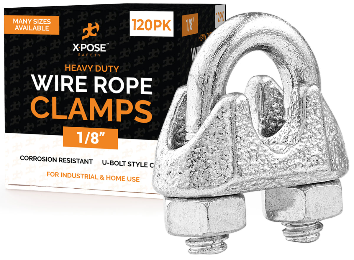 Galvanized Steel Cable Clamps