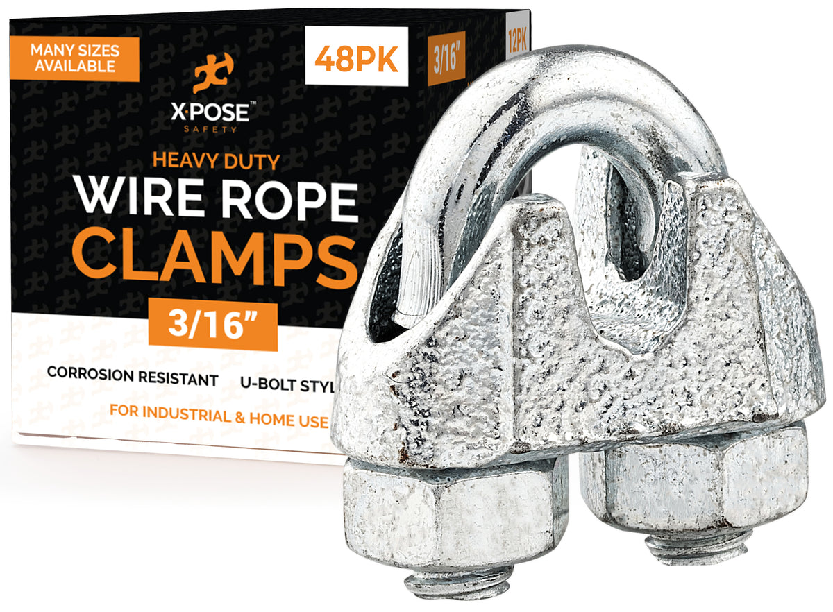 Galvanized Steel Cable Clamps