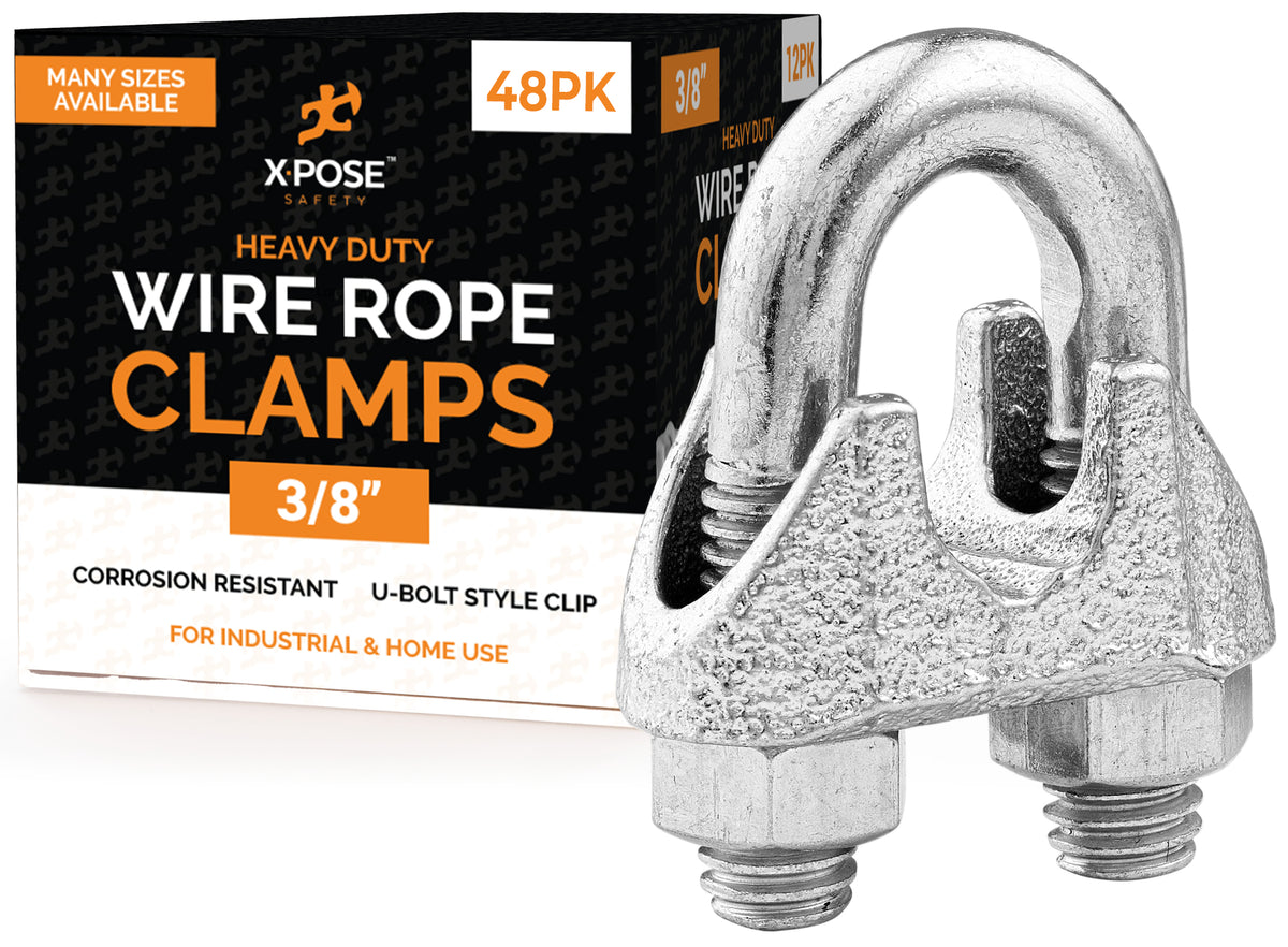 Galvanized Steel Cable Clamps