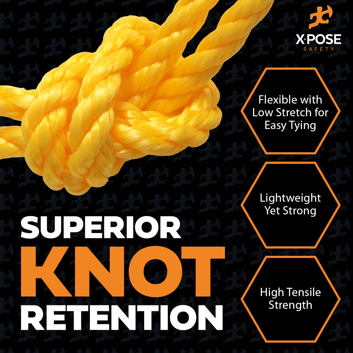 Yellow Twisted Poly Rope