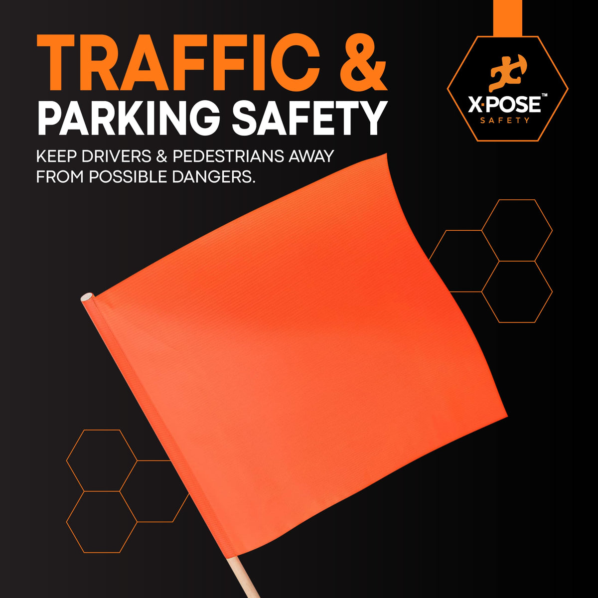 18" X 18" Safety Flag