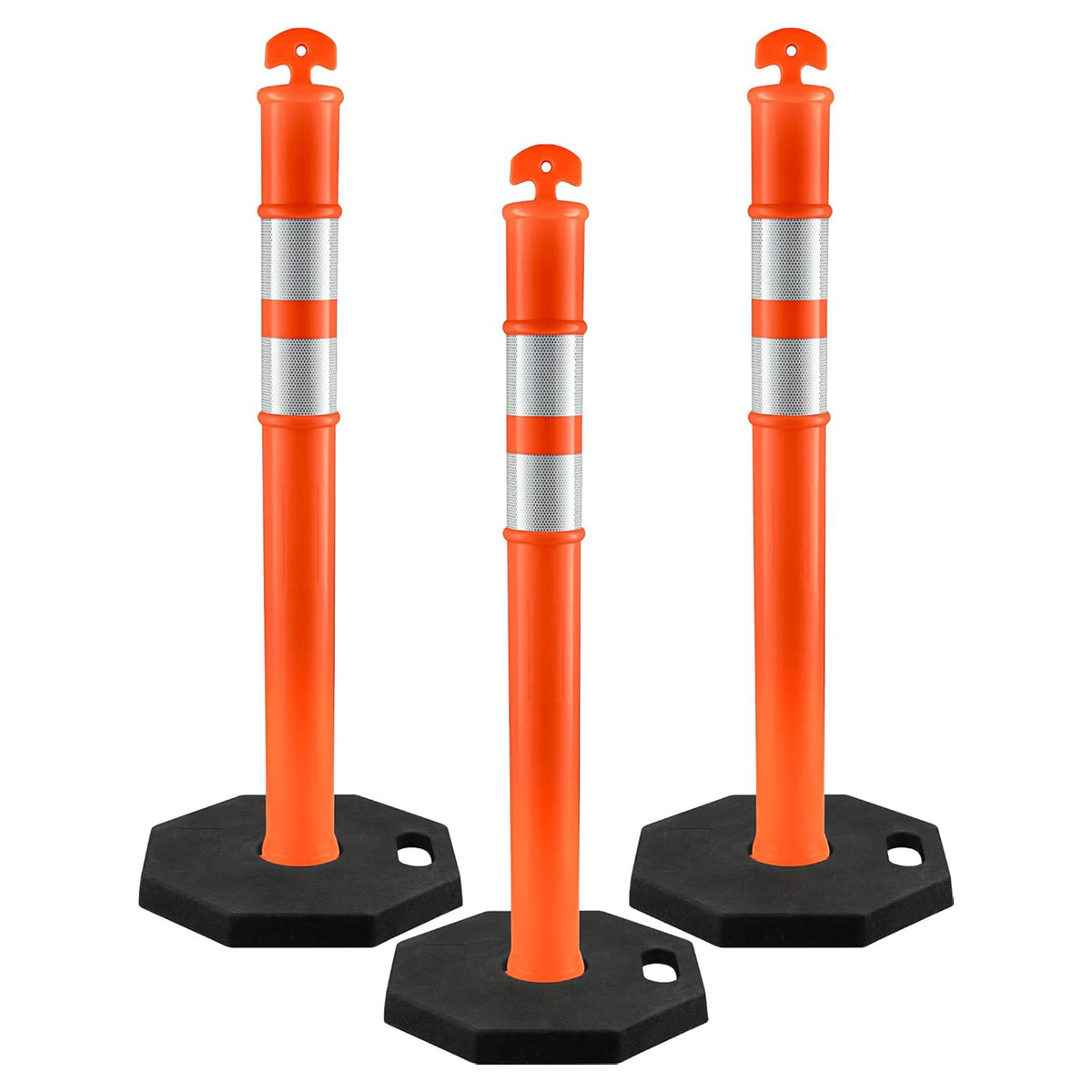 44" Delineator Post With Base