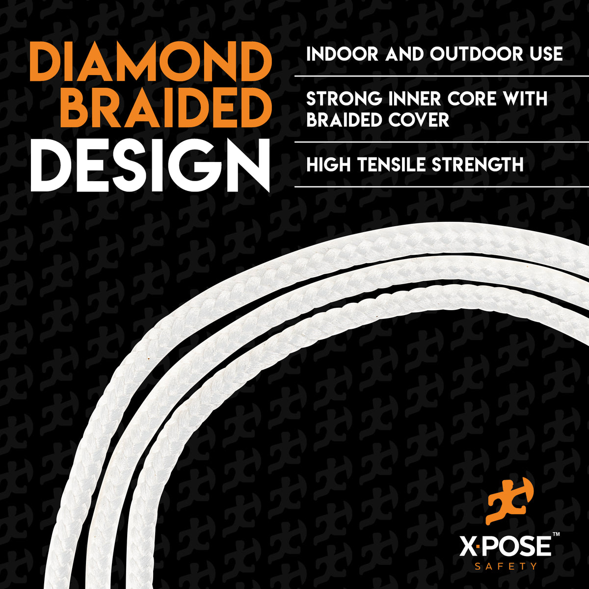 Diamond Braided Clothesline