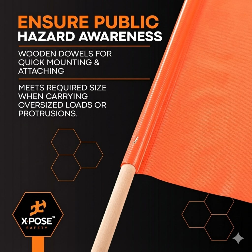 18" X 18" Safety Flag