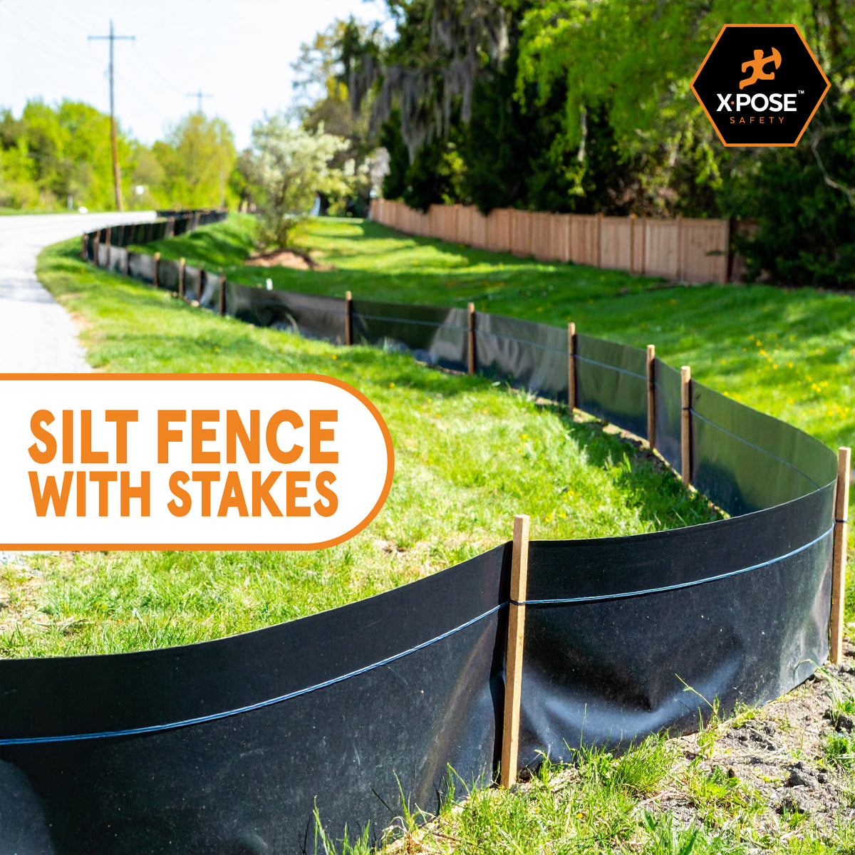 Heavy Duty Silt Fence 3' x 100'