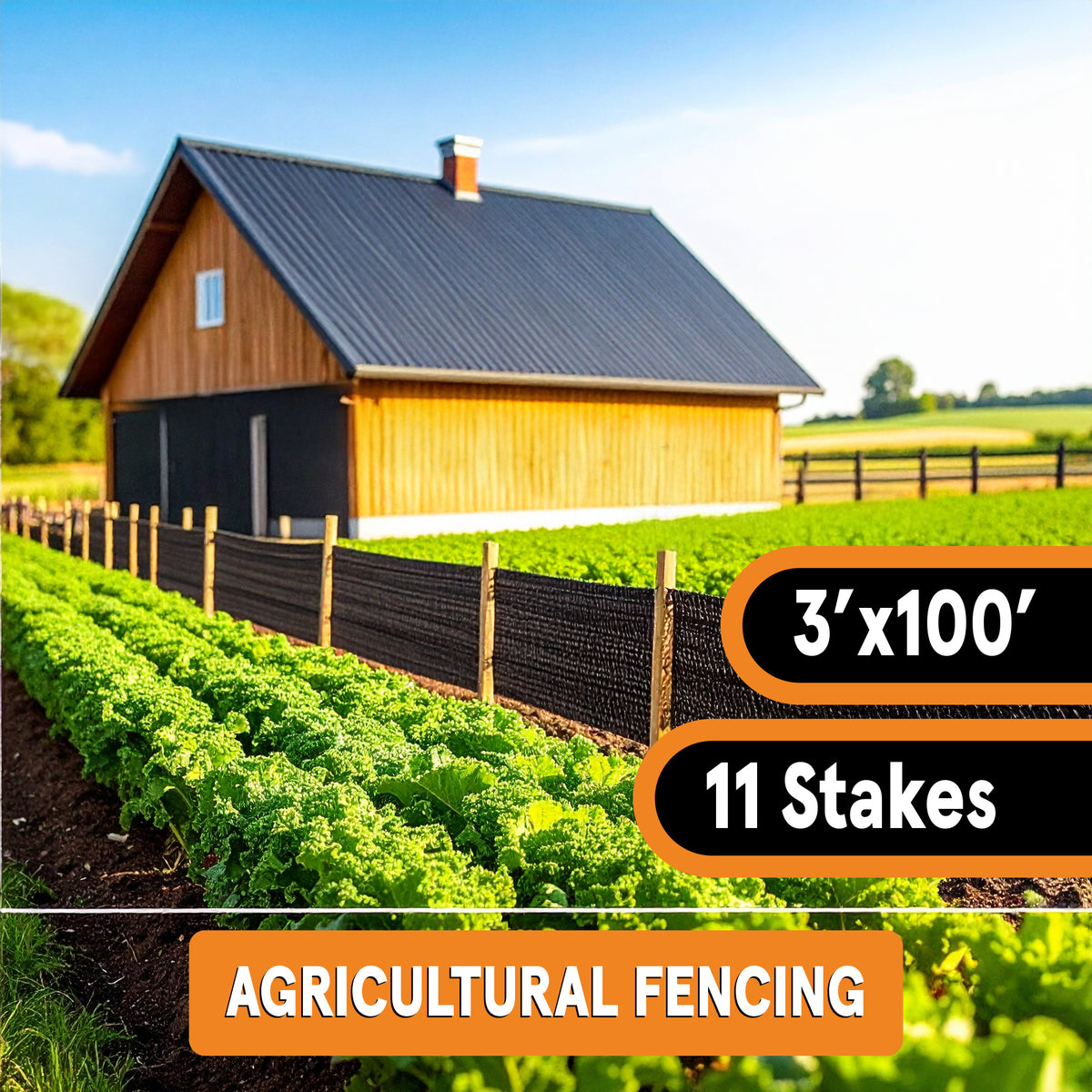 Heavy Duty Silt Fence 3' x 100'