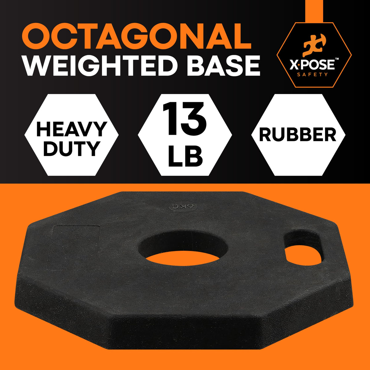 44" Delineator Post With Base