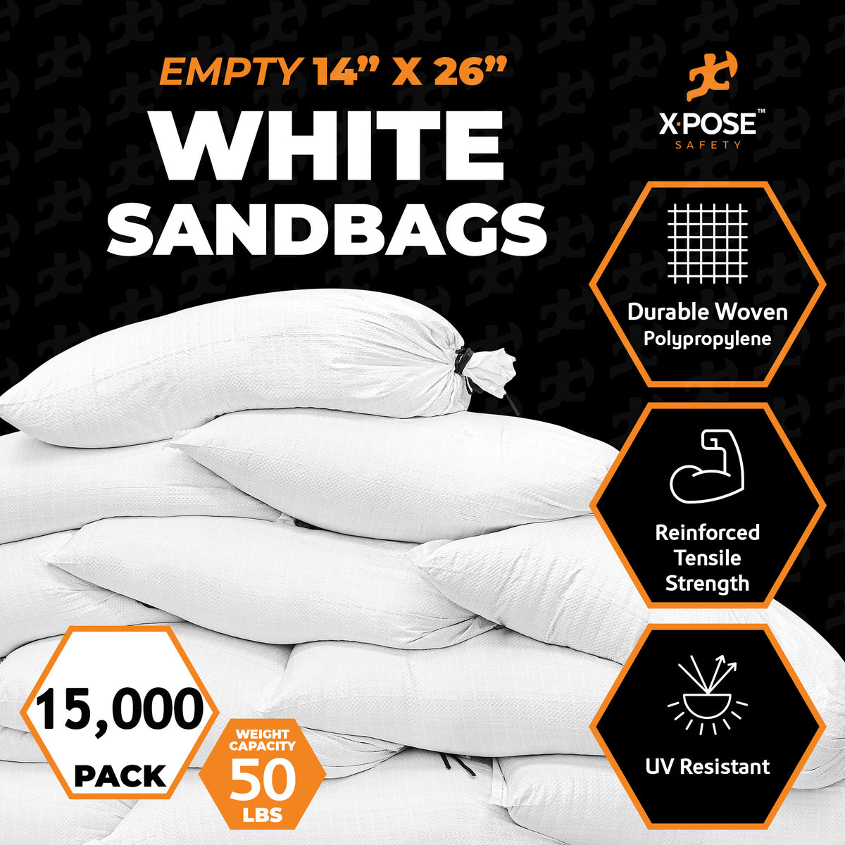 # Color_White  Pack_Full Pallet of 15000