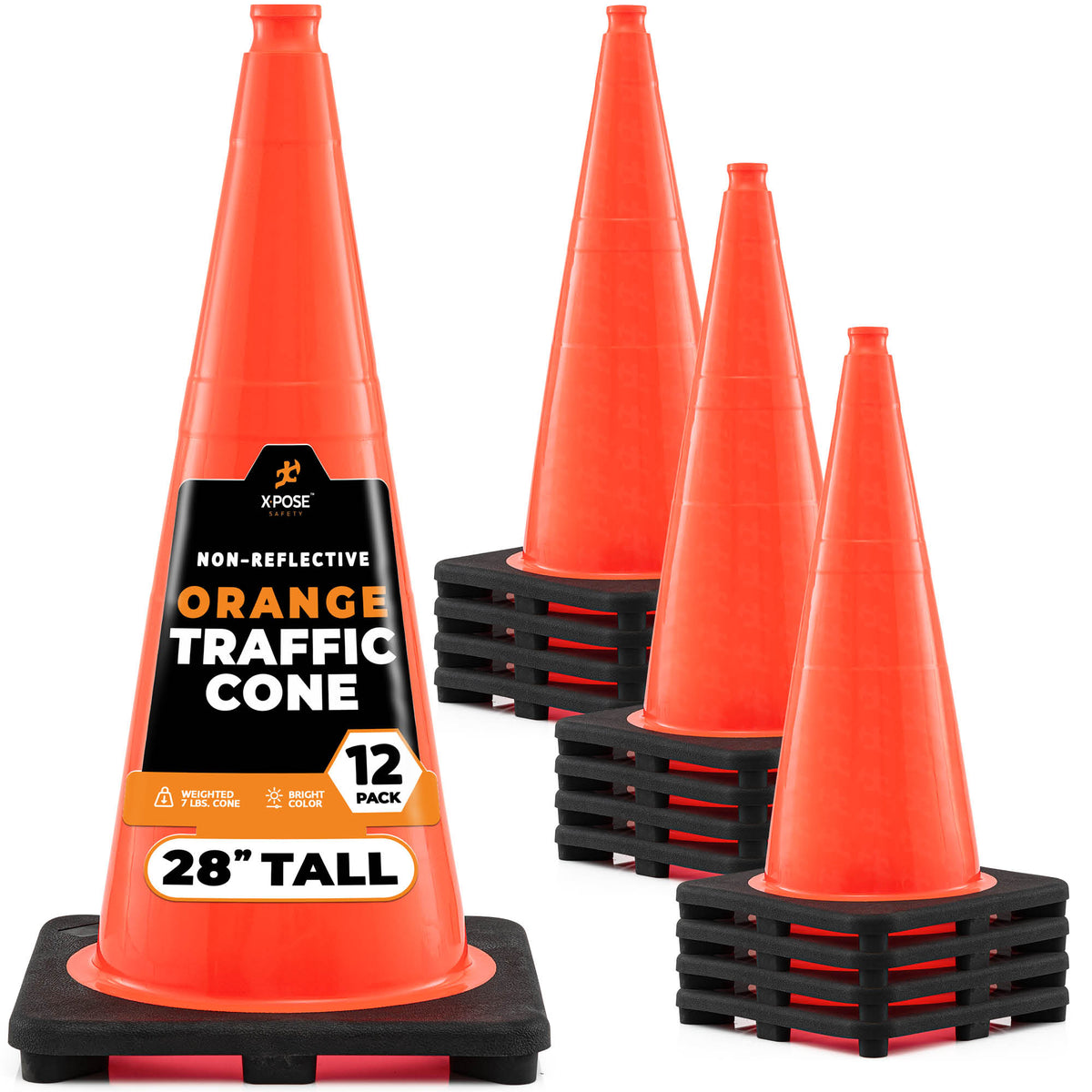 28" Orange Traffic Cone