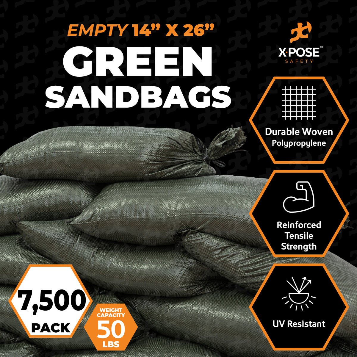 # Color_Green  Pack_Half Pallet of 7500