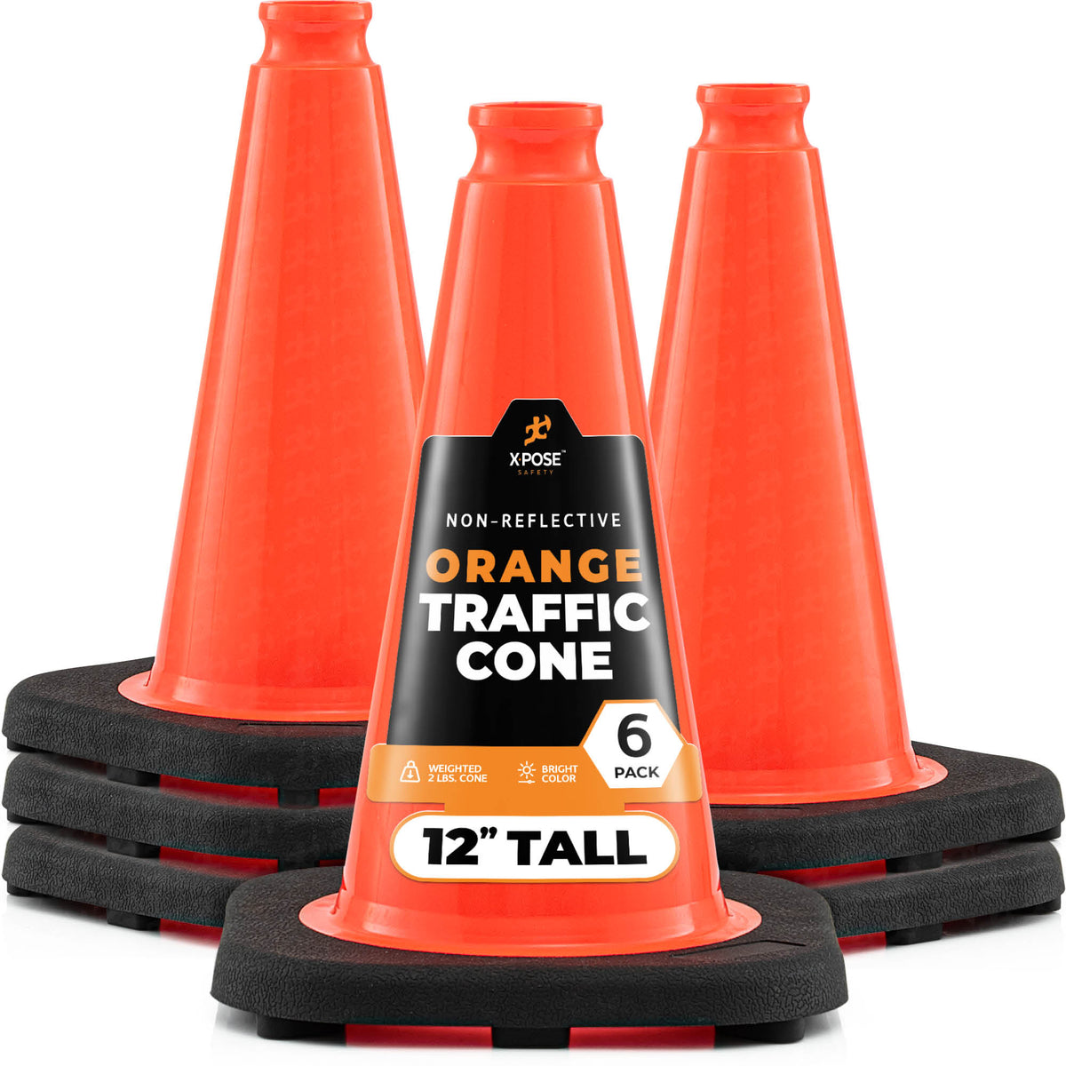 12" Orange Traffic Cone