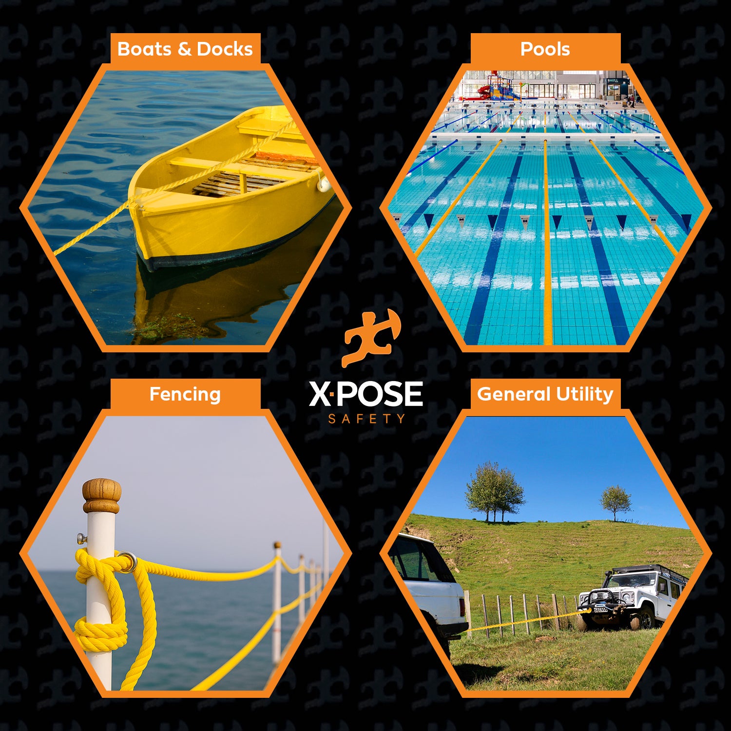 Yellow Twisted Poly Rope