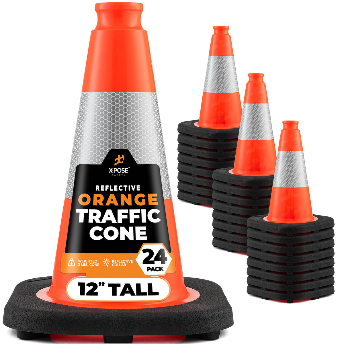 12" Orange Traffic Cone