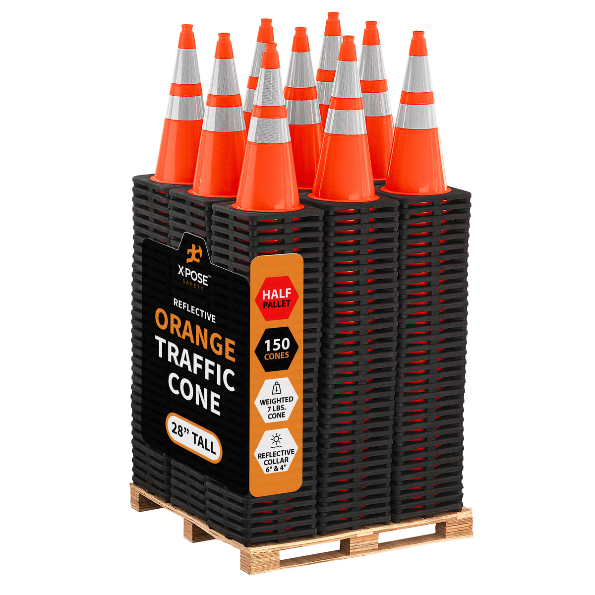 28" Orange Traffic Cone