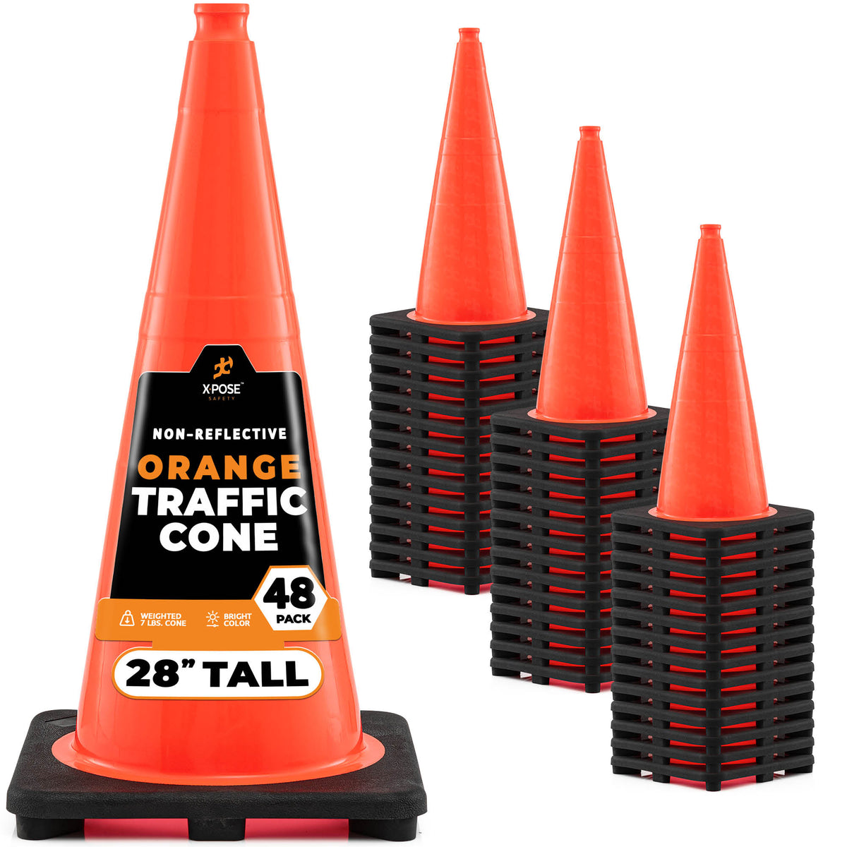 28" Orange Traffic Cone