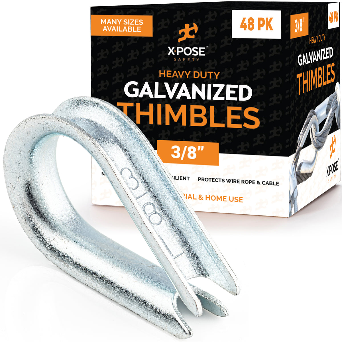 Galvanized Steel Cable Thimbles