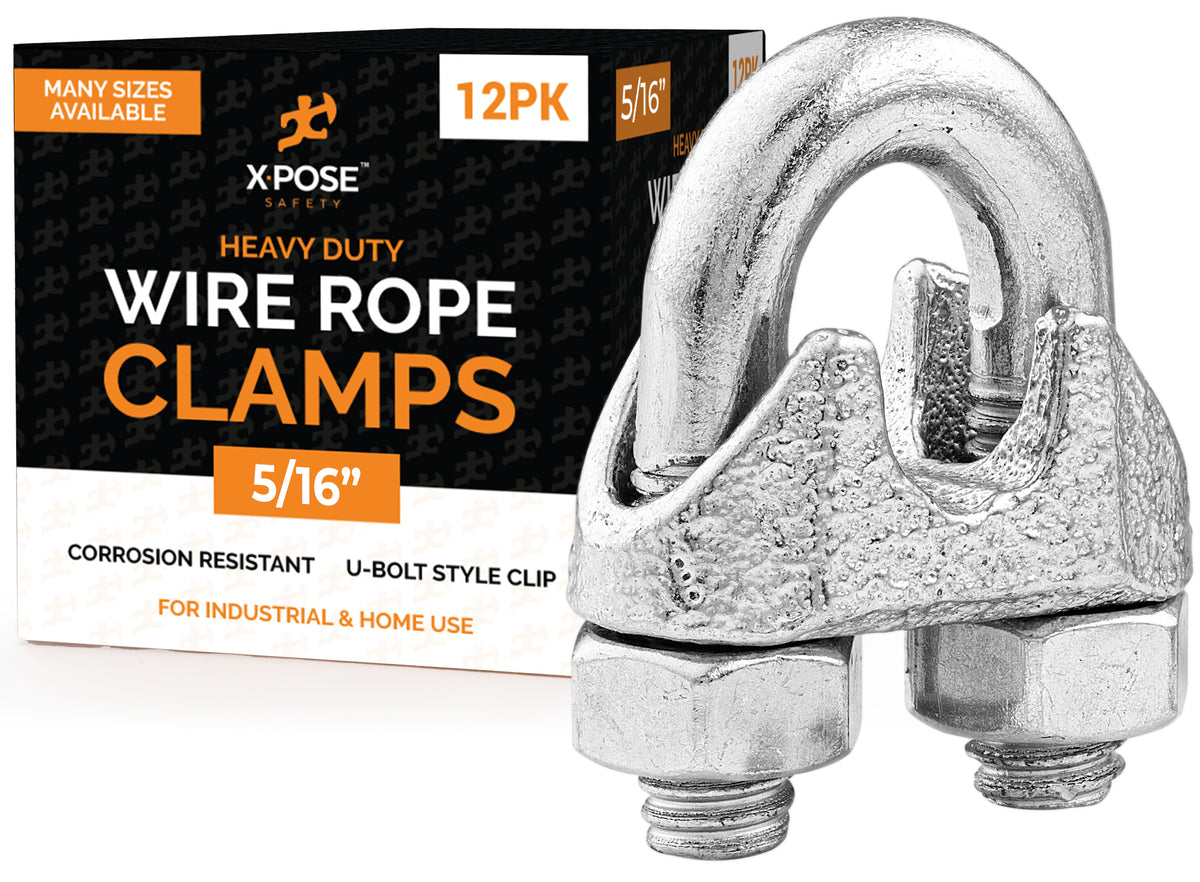 Galvanized Steel Cable Clamps