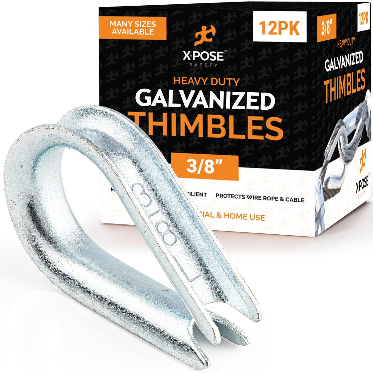 Galvanized Steel Cable Thimbles