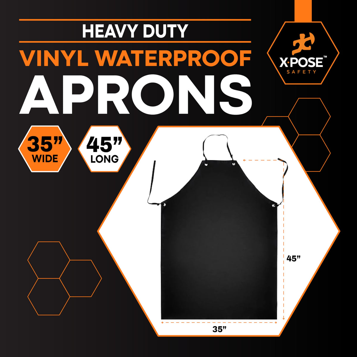 Heavy Duty Industrial grade Vinyl Aprons