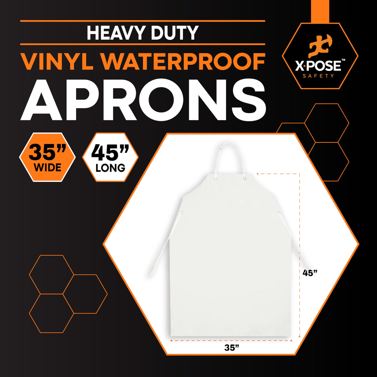 Vinyl Aprons 8 Mil