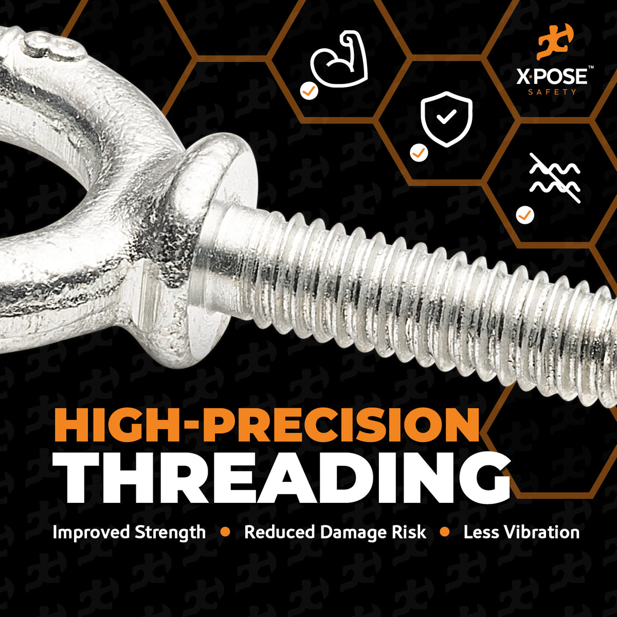 Galvanized Steel Machinery Eye Bolts