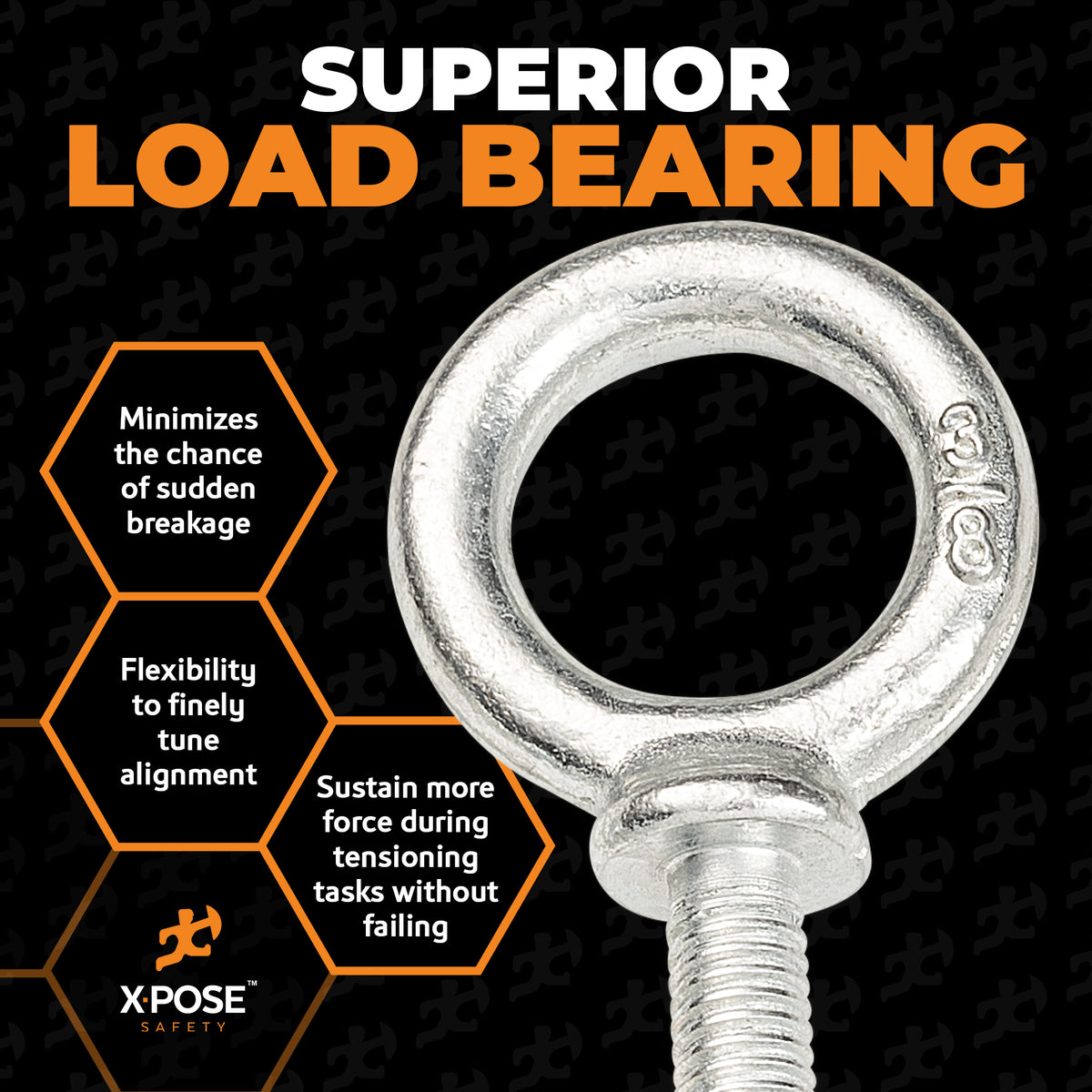 Galvanized Steel Machinery Eye Bolts
