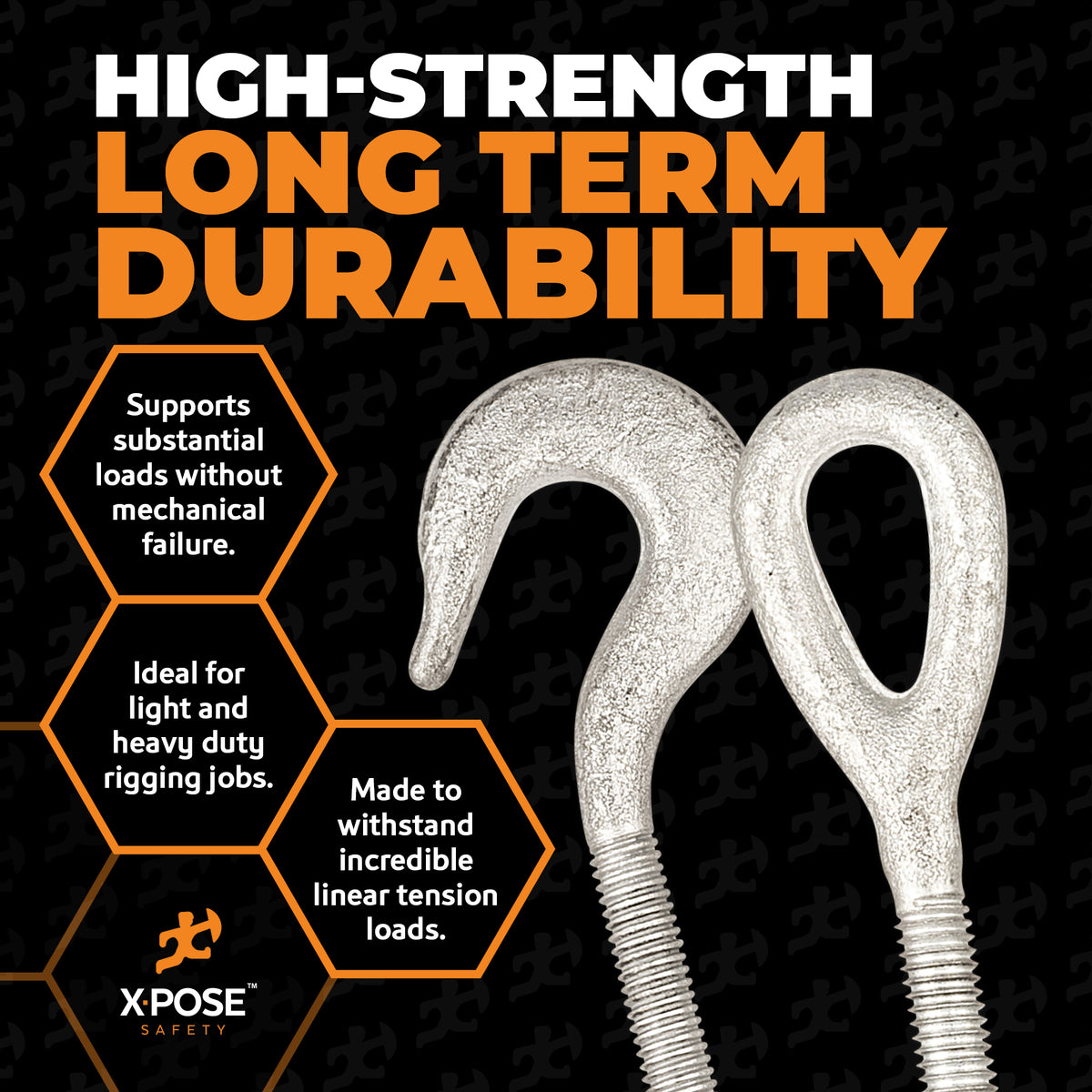 Galvanized Steel Hook & Eye Turnbuckle