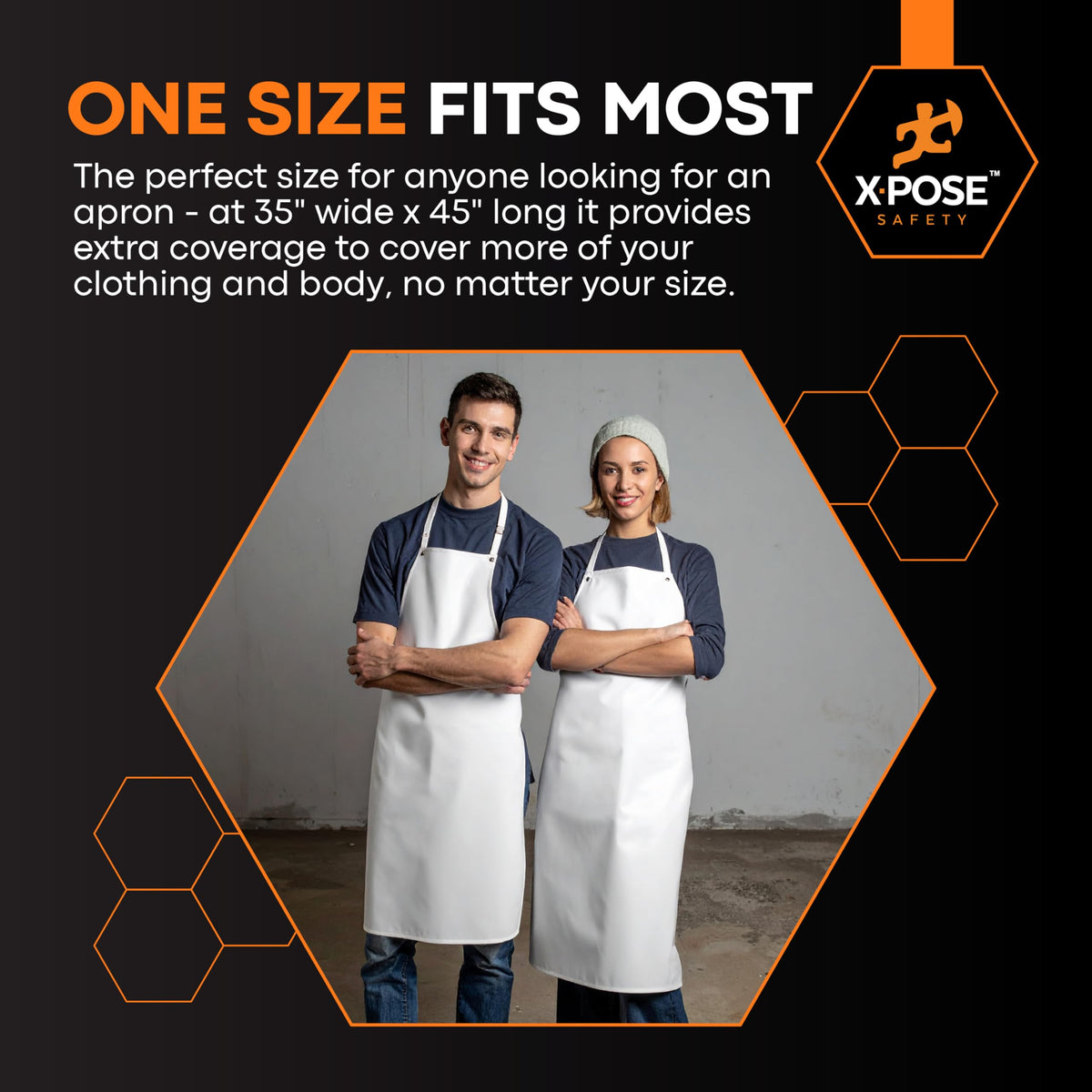 Vinyl Aprons 8 Mil