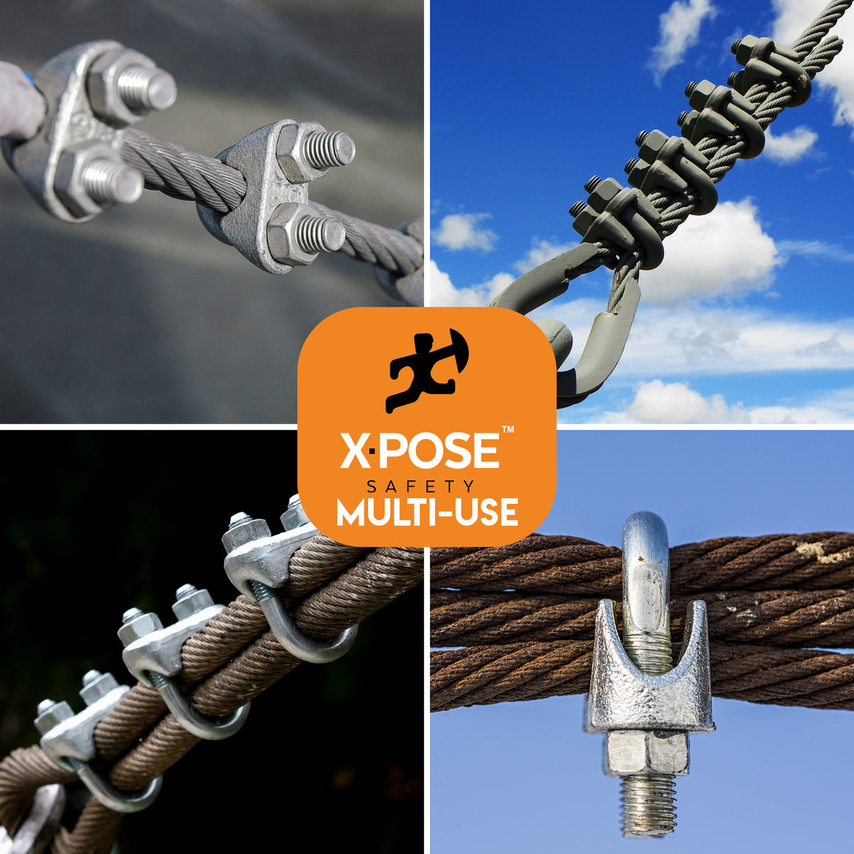 Galvanized Steel Cable Clamps