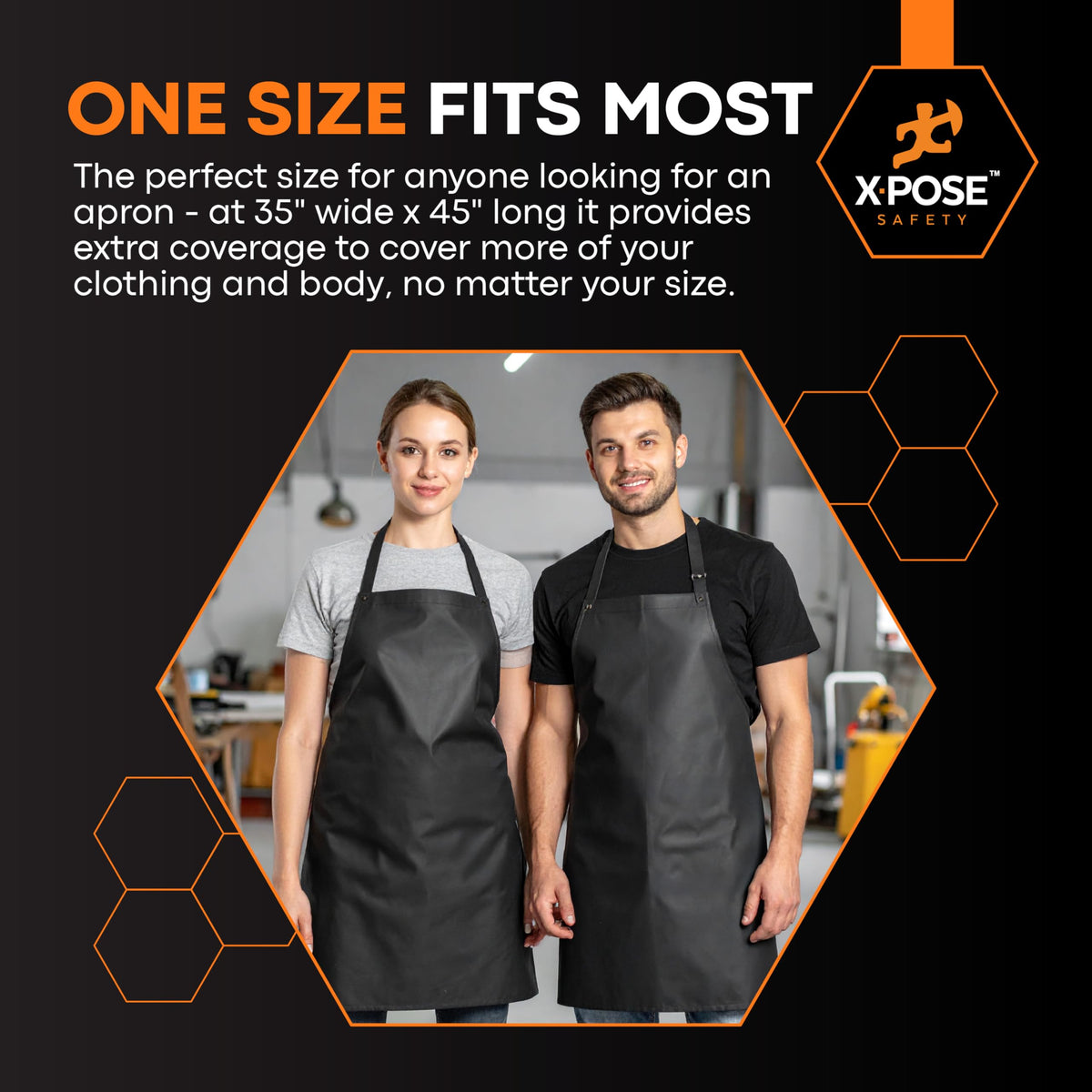 Heavy Duty Industrial grade Vinyl Aprons