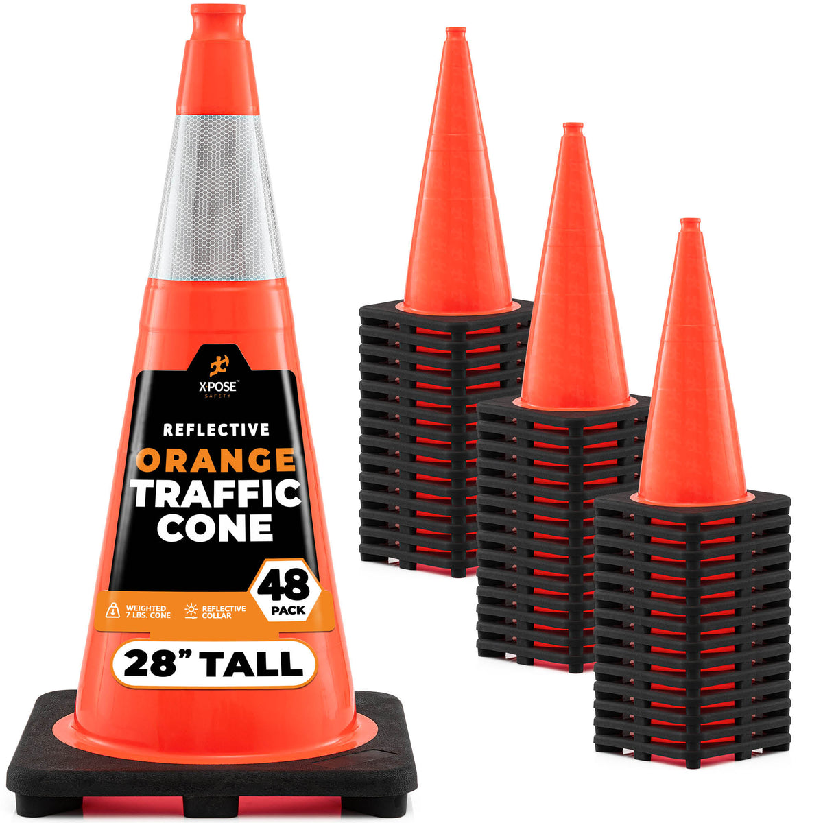 28" Orange Traffic Cone