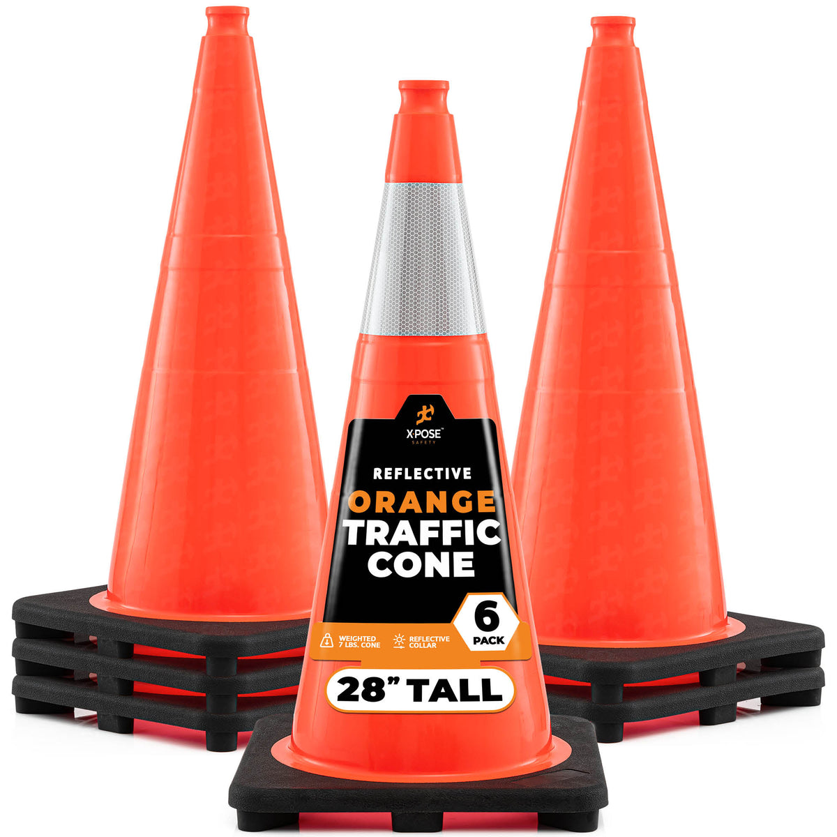 28" Orange Traffic Cone