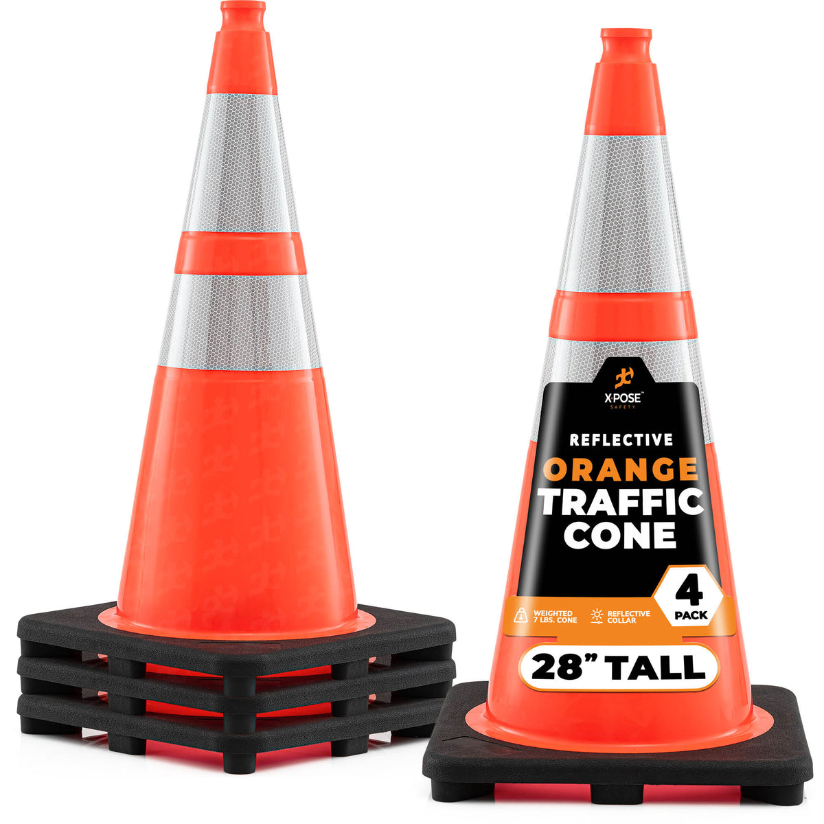 28" Orange Traffic Cone