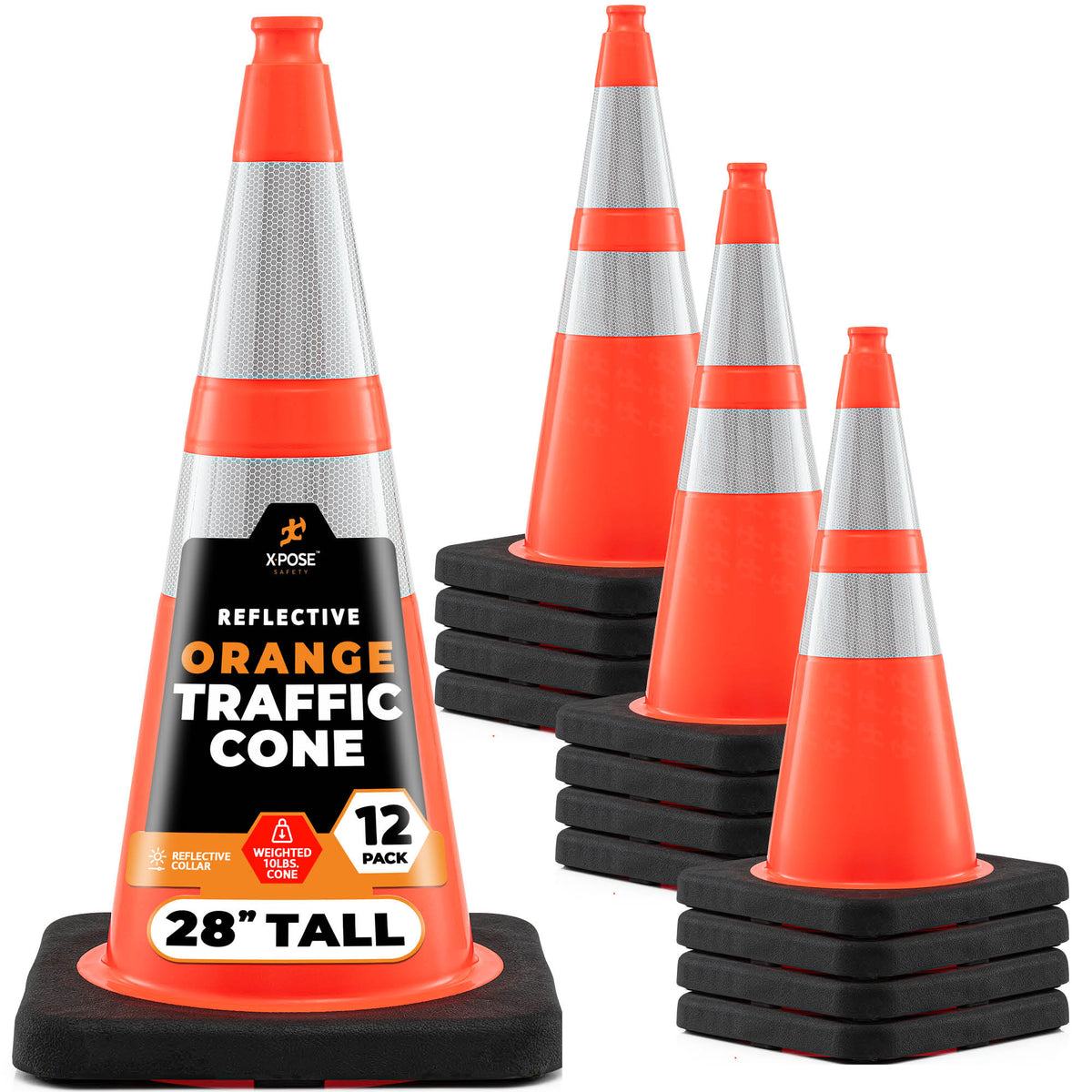 28" Orange Traffic Cone