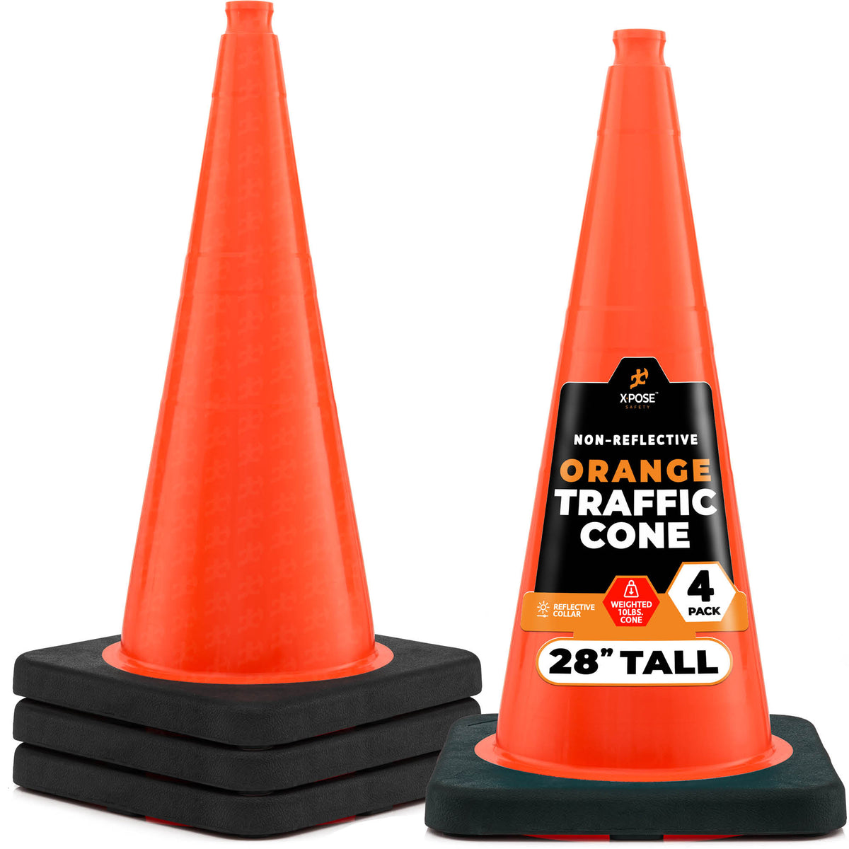 28" Orange Traffic Cone