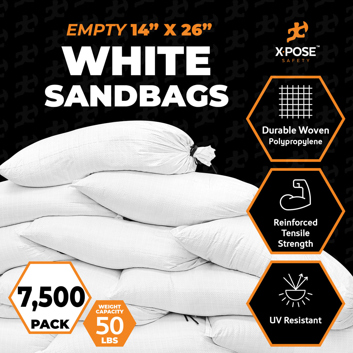 # Color_White  Pack_Half Pallet of 7500