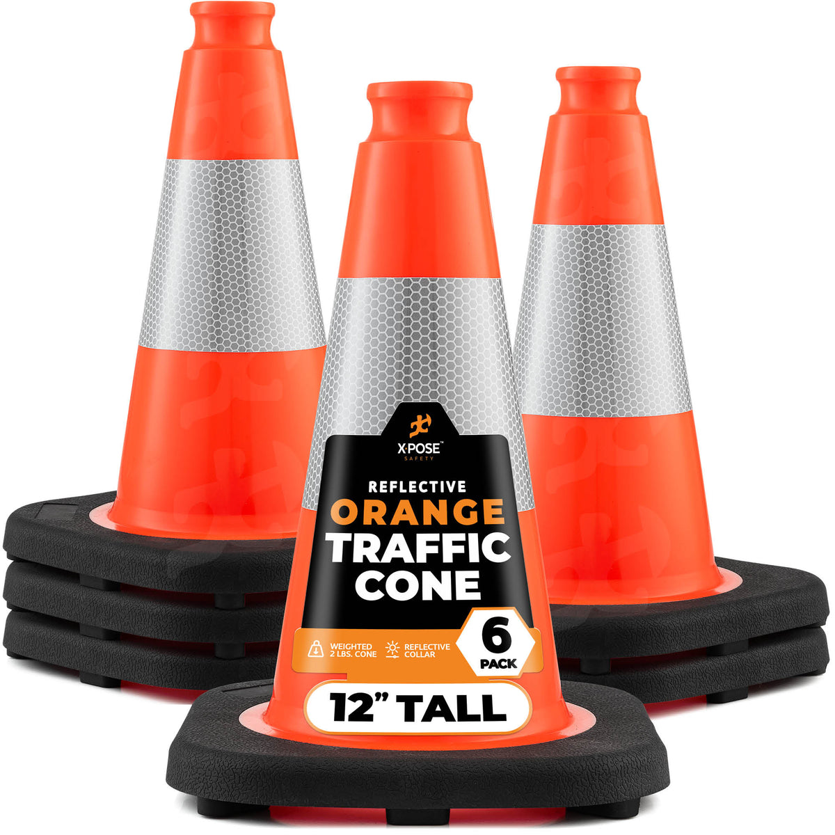 12" Orange Traffic Cone