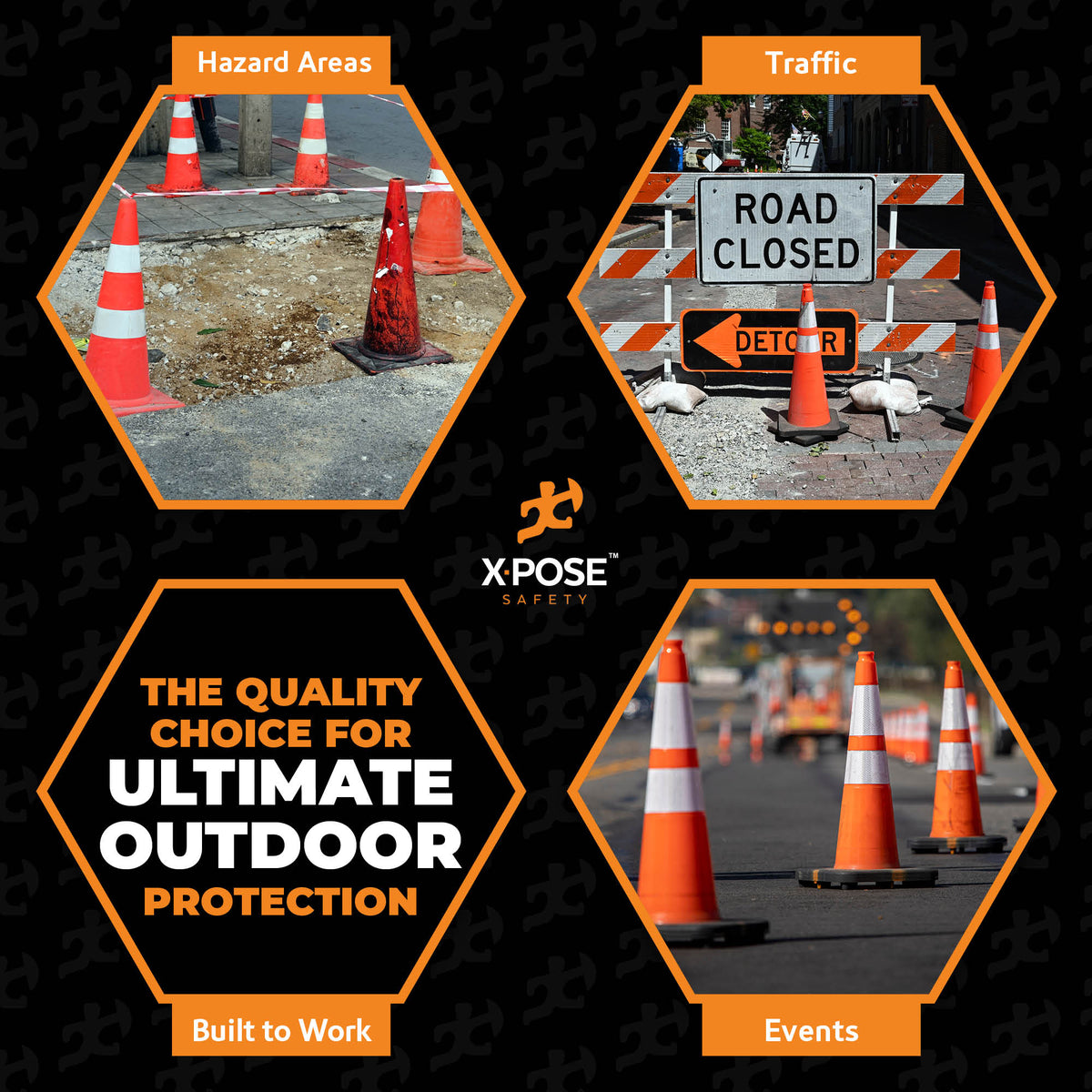 36" Orange Traffic Cone