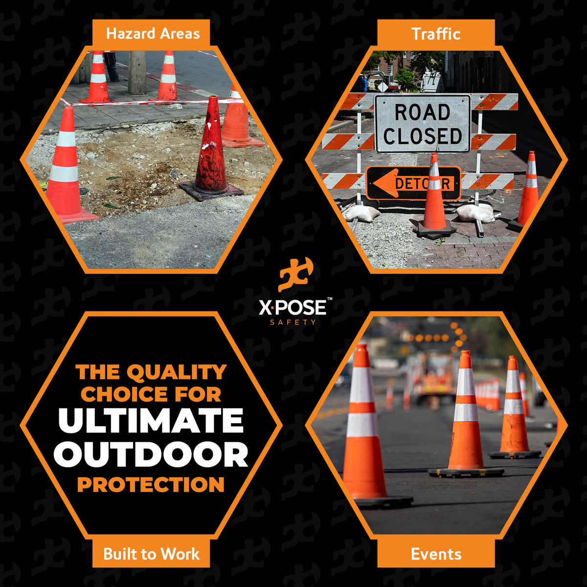36" Orange Traffic Cone